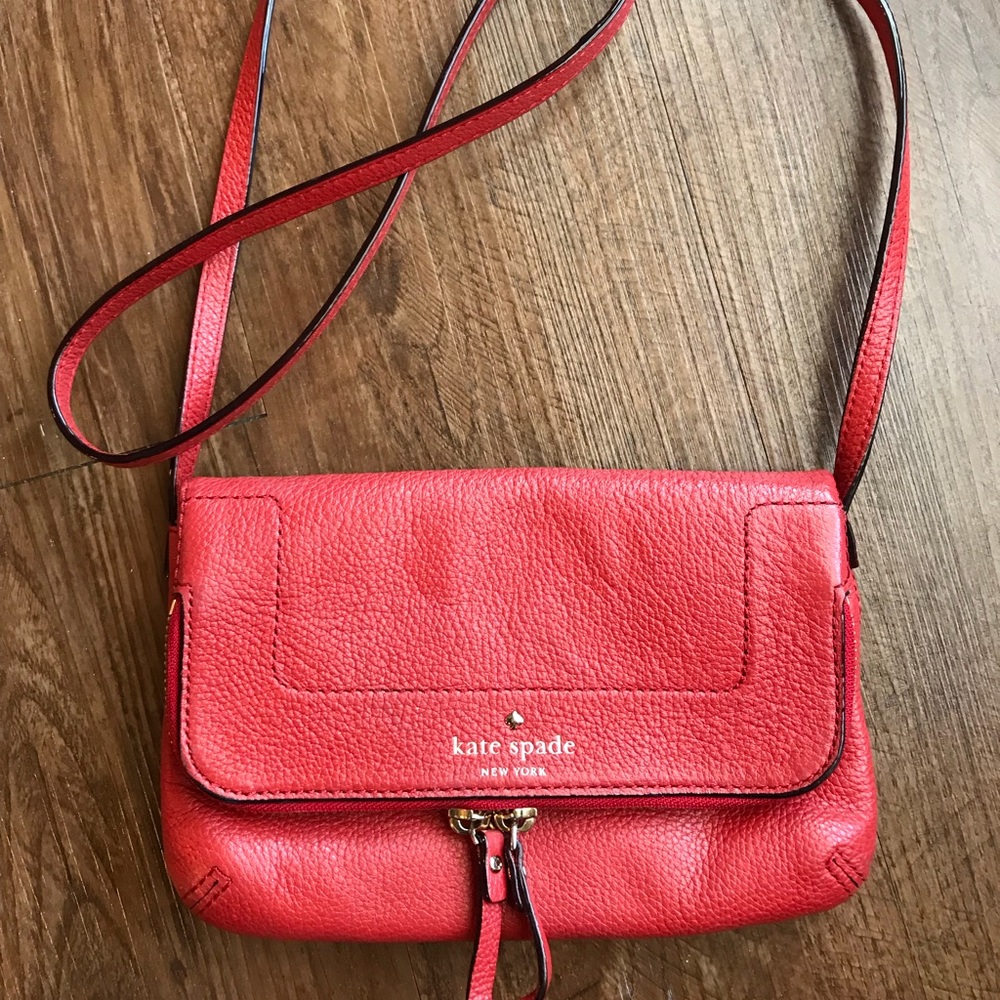 Red Kate Spade Crossbody